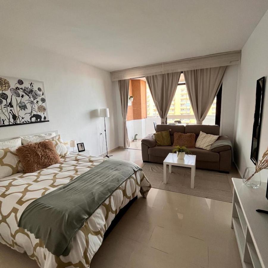 Precioso estudio Palmeras con vistas al mar Apartamento Fuengirola Exterior foto